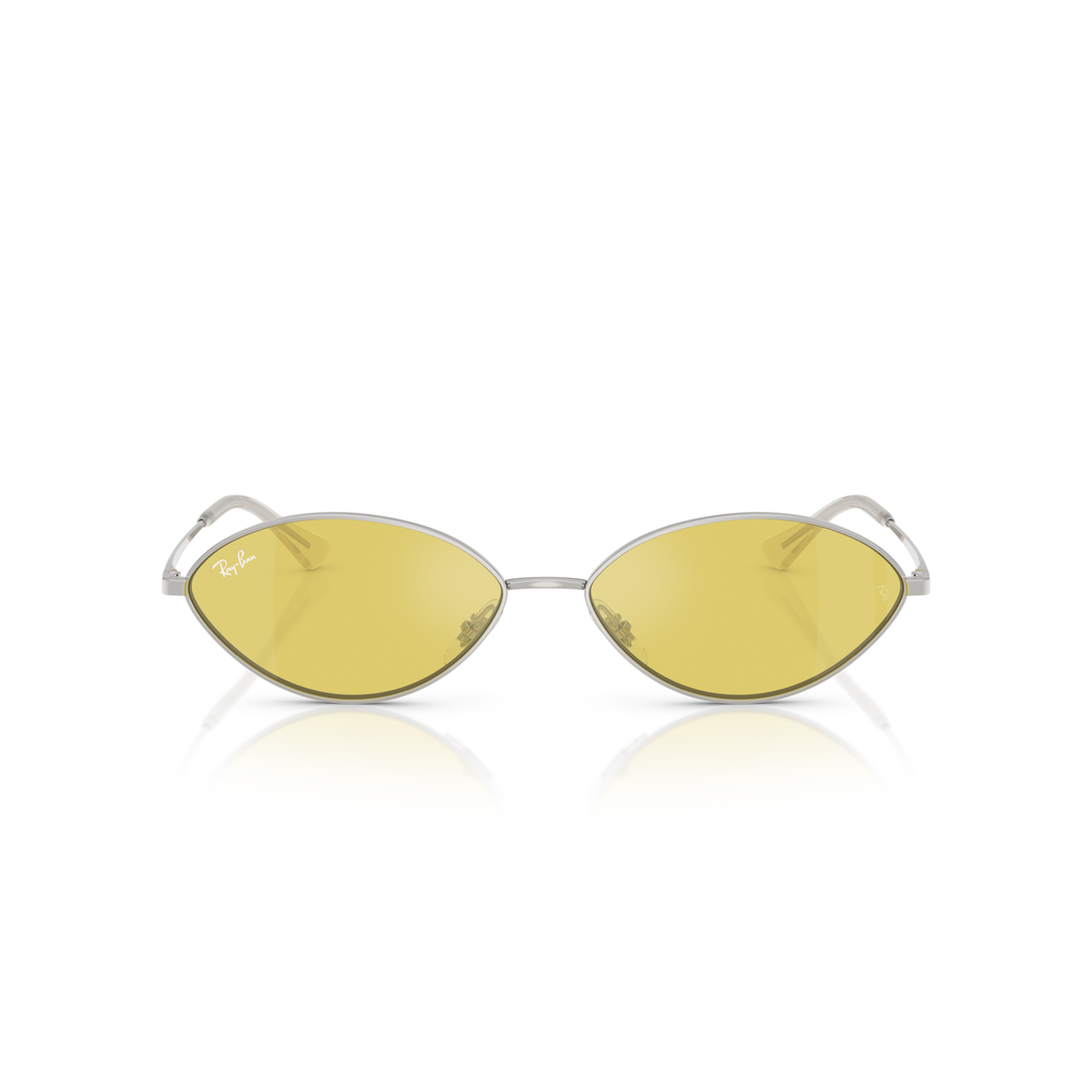 Ray Ban Kai Bio-Based Sunglasses - Velocity 21 Silver + Yellow Mirror Flash Gold