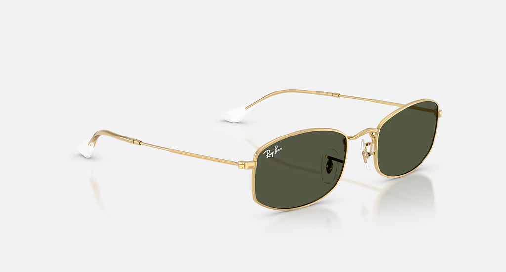 Ray-Ban RB3832 Sunglasses - Velocity 21 Polished Arista Gold + Green
