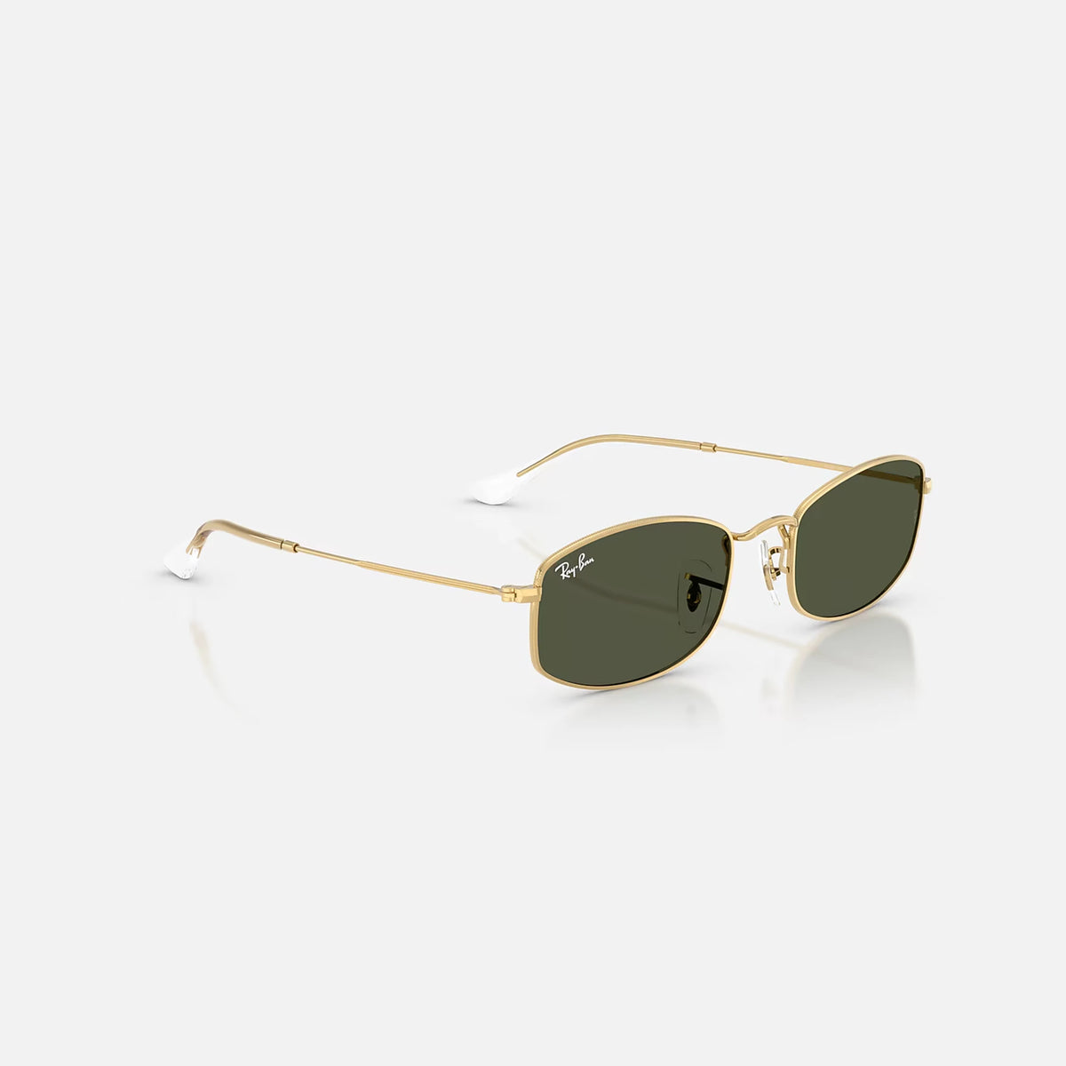 Ray-Ban RB3832 Sunglasses - Velocity 21 Polished Arista Gold + Green