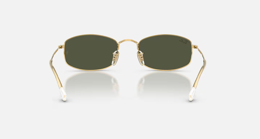 Ray-Ban RB3832 Sunglasses - Velocity 21 Polished Arista Gold + Green