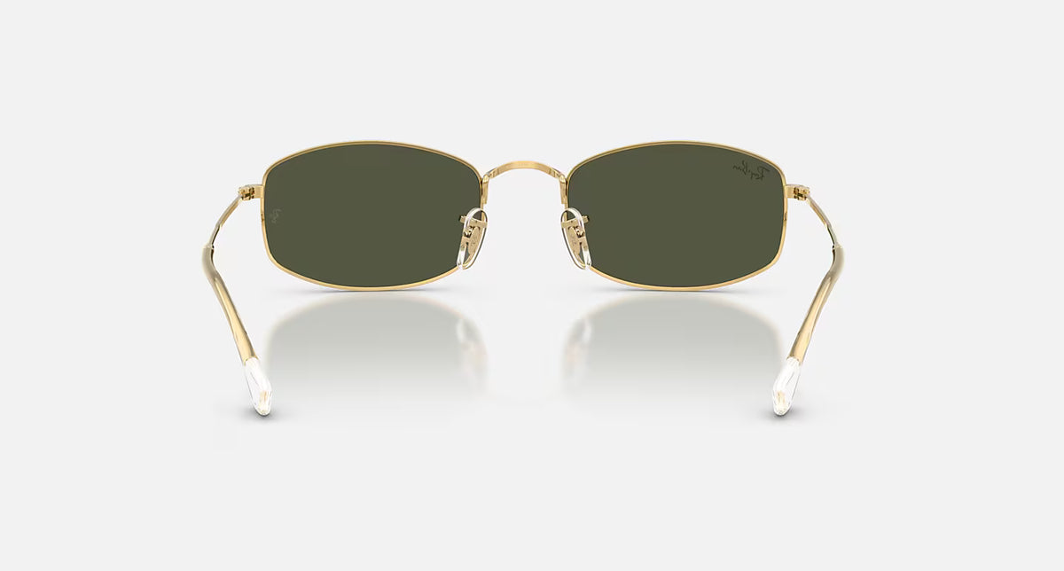 Ray-Ban RB3832 Sunglasses - Velocity 21 Polished Arista Gold + Green