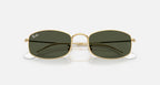 Ray-Ban RB3832 Sunglasses - Velocity 21 Polished Arista Gold + Green