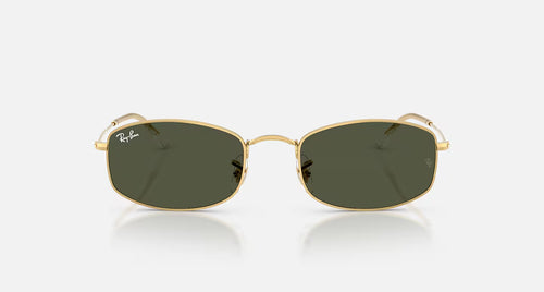 Ray-Ban RB3832 Sunglasses - Velocity 21 Polished Arista Gold + Green