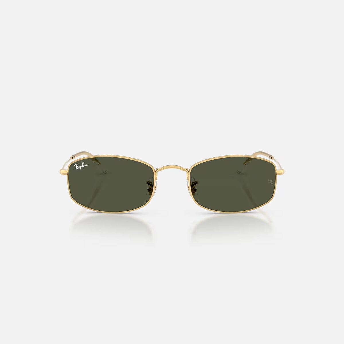 Ray-Ban RB3832 Sunglasses - Velocity 21 Polished Arista Gold + Green