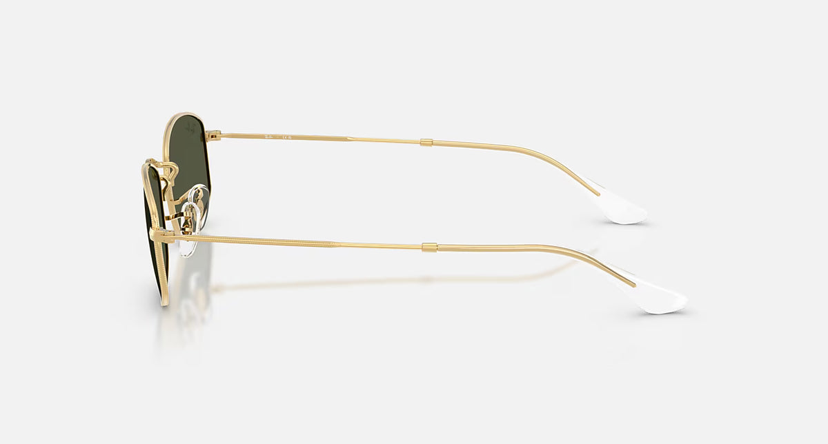Ray-Ban RB3832 Sunglasses - Velocity 21 Polished Arista Gold + Green