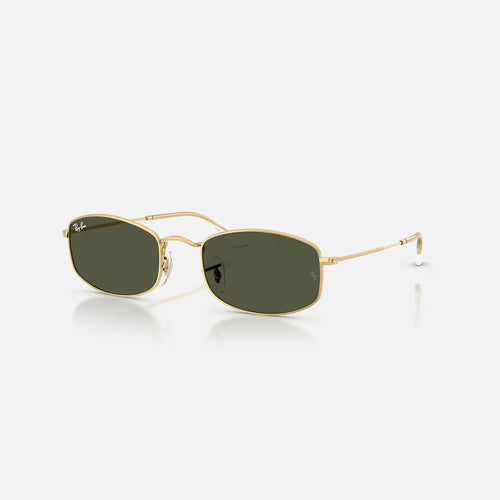 Ray-Ban RB3832 Sunglasses - Velocity 21 Polished Arista Gold + Green