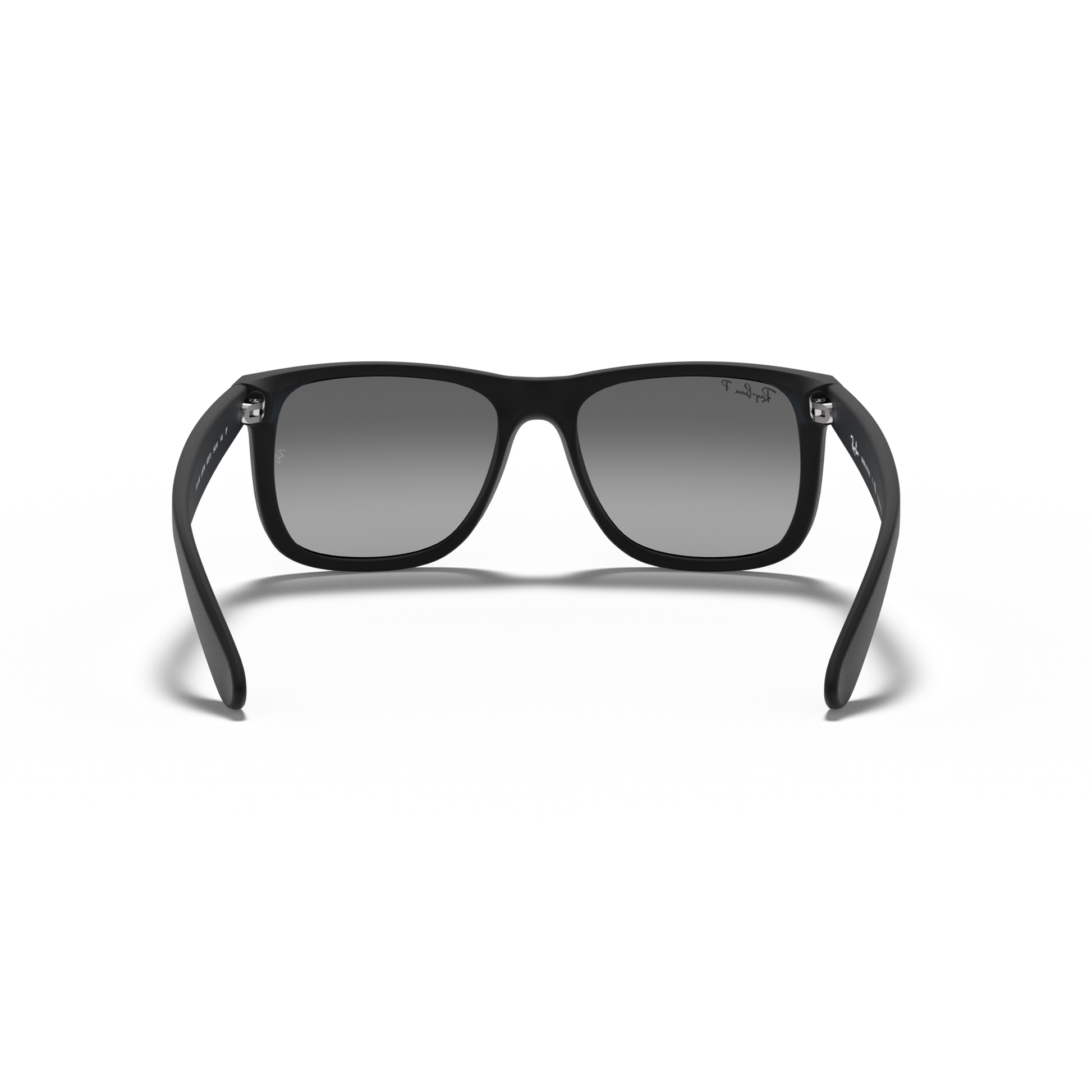 Ray Ban Justin Sunglasses - Velocity 21 Rubber Black + Light Grey Gradient Polarised