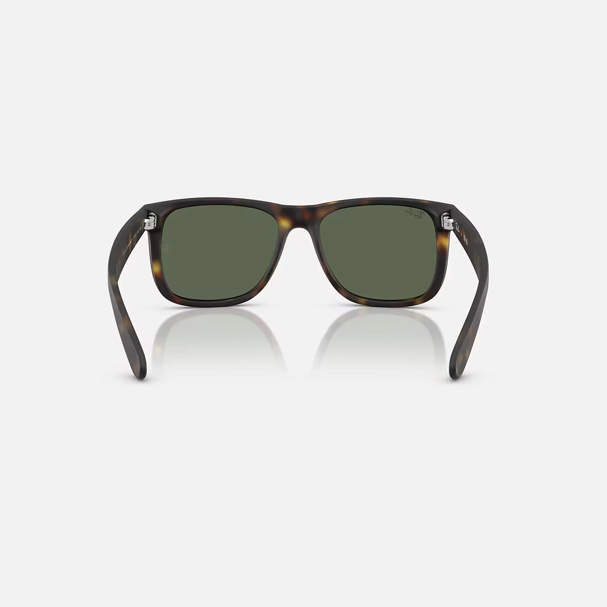 Ray Ban Justin Sunglasses - Velocity 21 Matte Rubber Havana + Dark Green