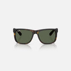 Ray Ban Justin Sunglasses - Velocity 21 Matte Rubber Havana + Dark Green