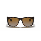 Ray Ban Justin Sunglasses - Velocity 21 Rubber Havana + Grey Gradient Brown Polarised