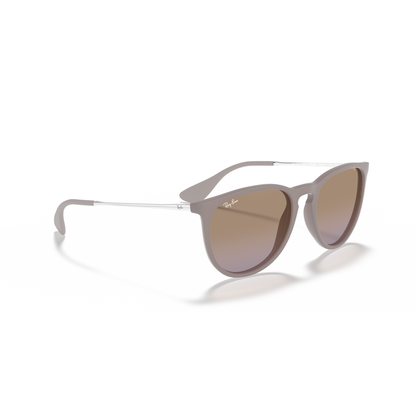 Ray Ban Erika Sunglasses - Velocity 21 Transparent Dark Brown + Brown Gradient Polarised