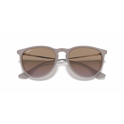 Ray Ban Erika Sunglasses - Velocity 21 Transparent Dark Brown + Brown Gradient Polarised