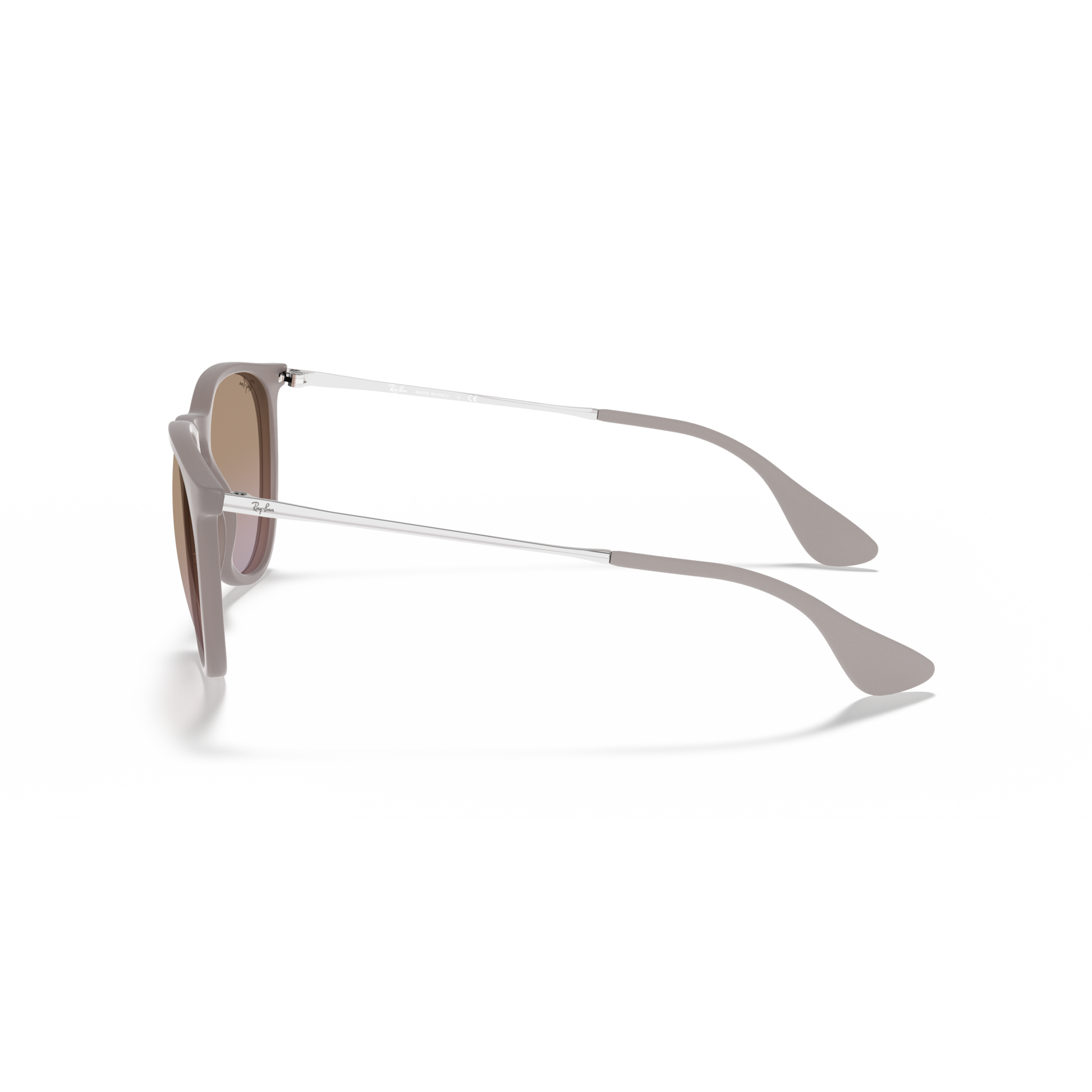 Ray Ban Erika Sunglasses - Velocity 21 Transparent Dark Brown + Brown Gradient Polarised