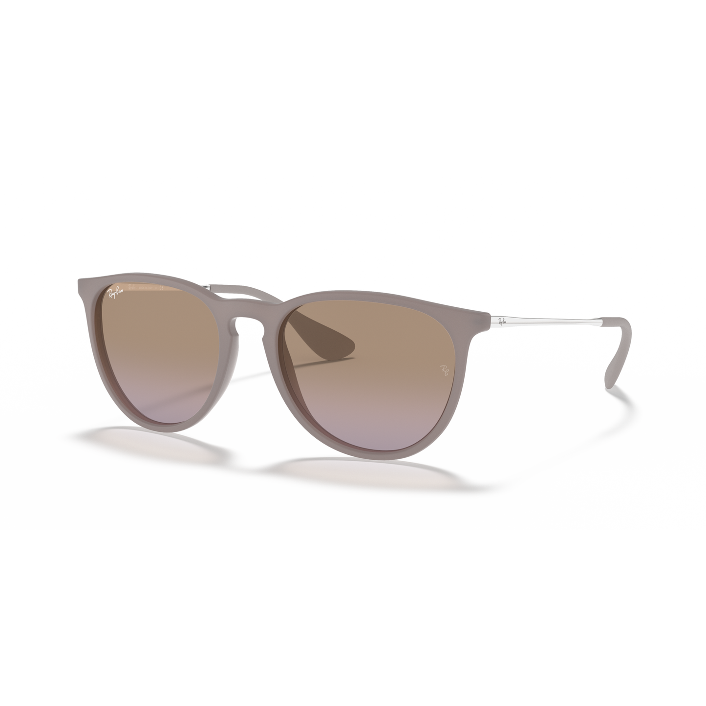 Ray Ban Erika Sunglasses - Velocity 21 Transparent Dark Brown + Brown Gradient Polarised