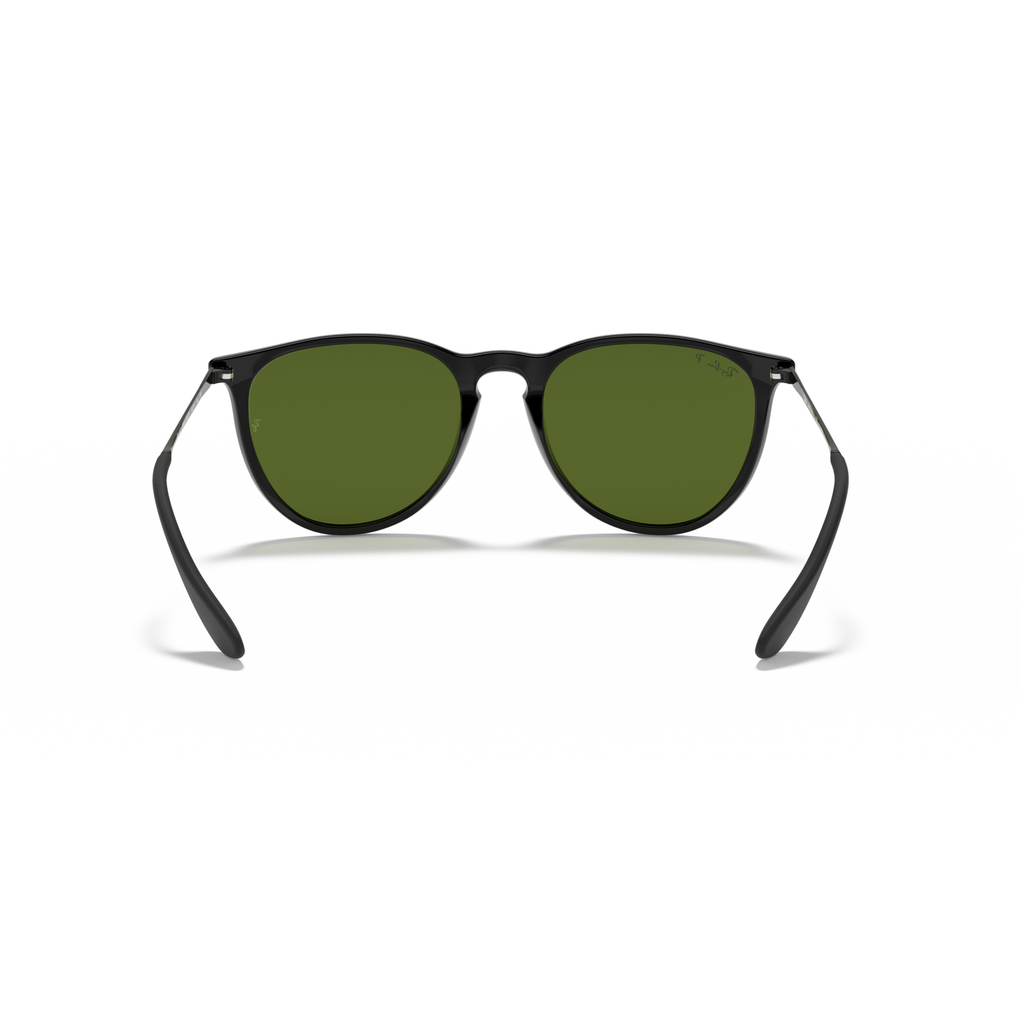 Ray Ban Erika Sunglasses - Velocity 21 Rubber Black + Light Grey Gradient Grey Polished Black + G-15 Green Polarised