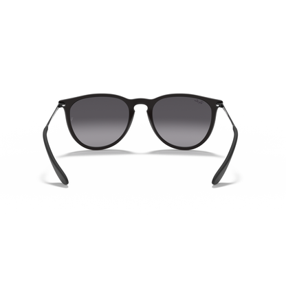 Ray Ban Erika Sunglasses - Velocity 21 Rubber Black + Light Grey Gradient Grey