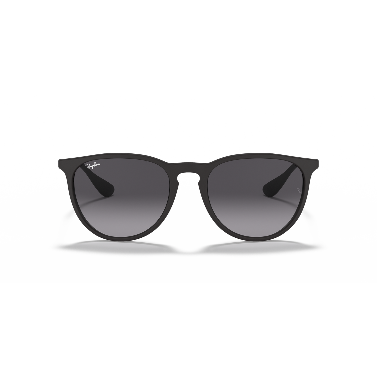 Ray Ban Erika Sunglasses - Velocity 21 Rubber Black + Light Grey Gradient Grey