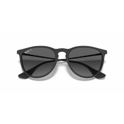 Ray Ban Erika Sunglasses - Velocity 21 Rubber Black + Light Grey Gradient Polarised