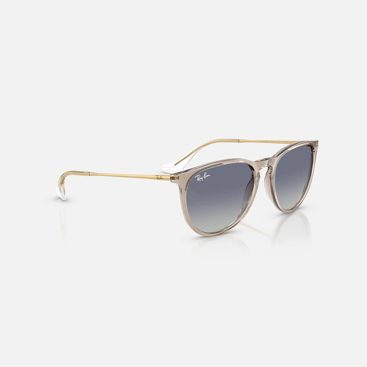 Ray Ban Erika Sunglasses - Velocity 21 Transparent Light Brown + Light Grey Gradient Dark Blue