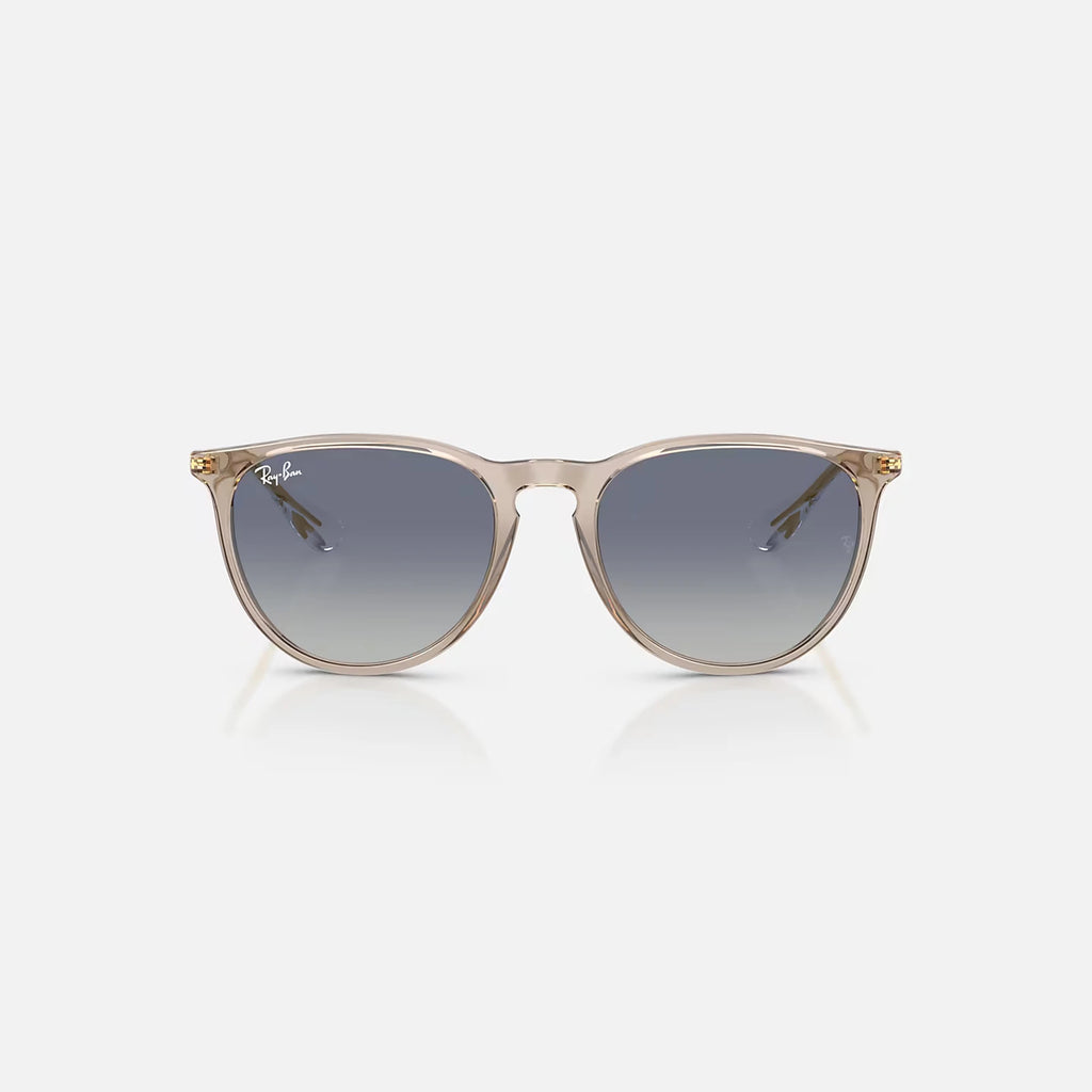 Ray Ban Erika Sunglasses - Velocity 21 Transparent Light Brown + Light Grey Gradient Dark Blue