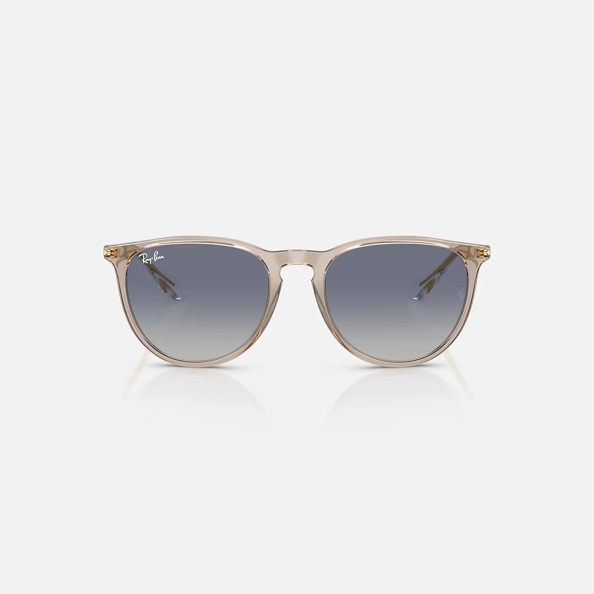 Ray Ban Erika Sunglasses - Velocity 21 Transparent Light Brown + Light Grey Gradient Dark Blue