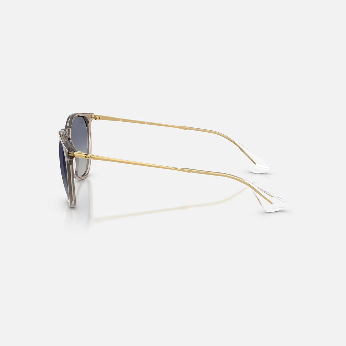 Ray Ban Erika Sunglasses - Velocity 21 Transparent Light Brown + Light Grey Gradient Dark Blue