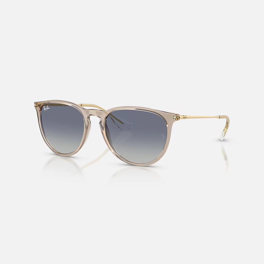 Ray Ban Erika Sunglasses - Velocity 21 Transparent Light Brown + Light Grey Gradient Dark Blue