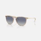 Ray Ban Erika Sunglasses - Velocity 21 Transparent Light Brown + Light Grey Gradient Dark Blue