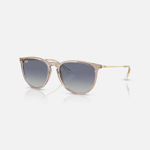 Ray Ban Erika Sunglasses - Velocity 21 Transparent Light Brown + Light Grey Gradient Dark Blue