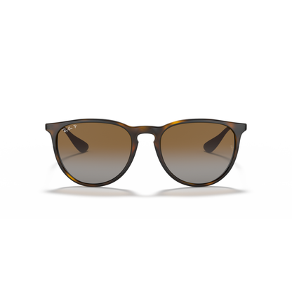 Sunglasses with brown gradient lenses on a white background Polished Light Havana + Brown Gradient Polarised