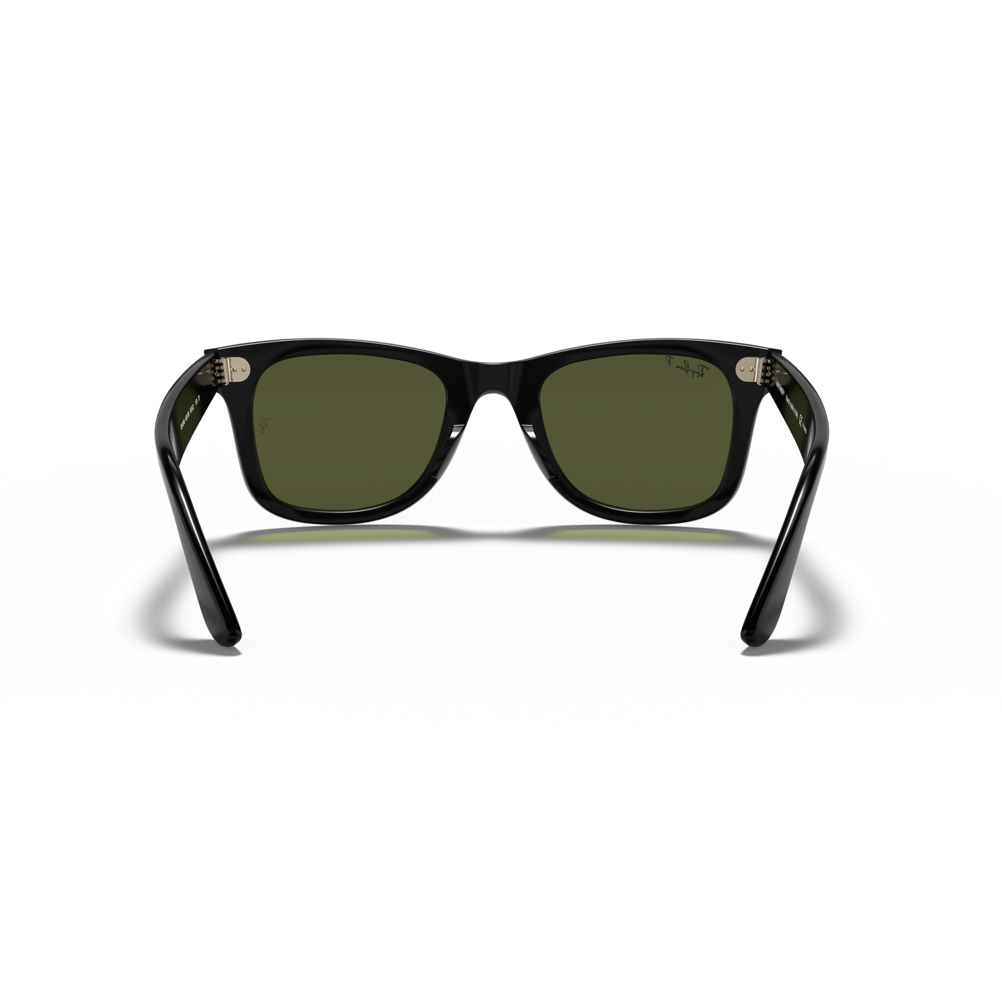 Ray Ban Wayfarer Classic Singlasses - Velocity 21 Polished Black + G-15 Green Polarised