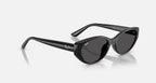 Ray-Ban RB4457D Bio-Based Sunglasses - Velocity 21 Polished Black + Dark Grey