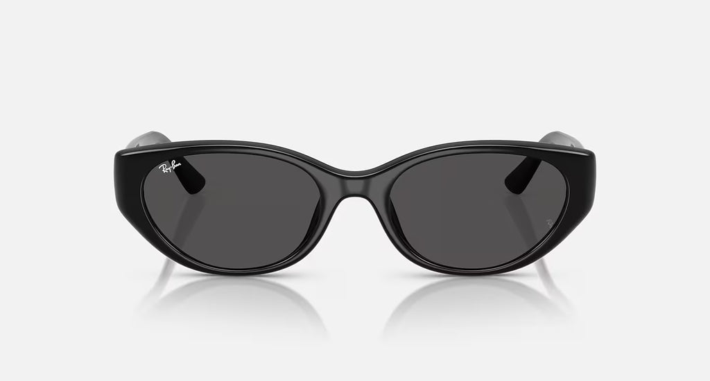 Ray-Ban RB4457D Bio-Based Sunglasses - Velocity 21 Polished Black + Dark Grey