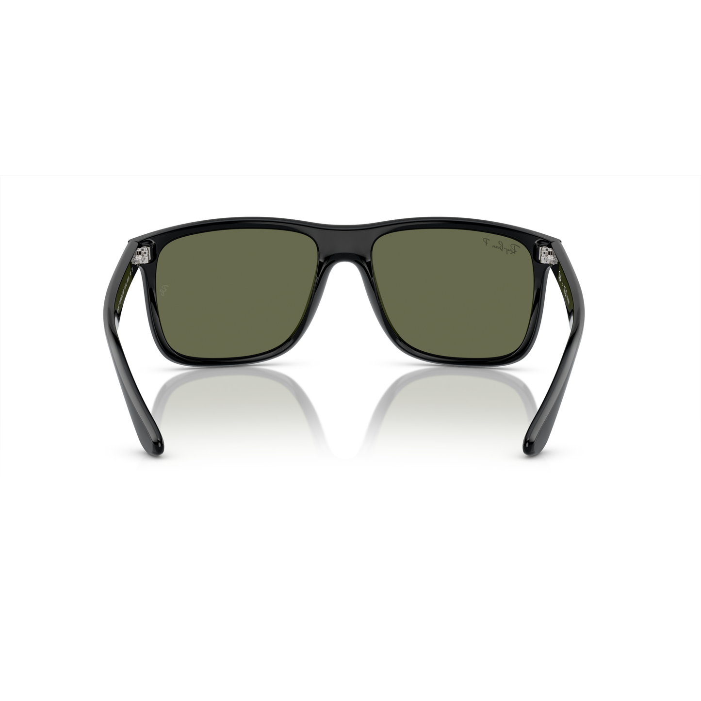 Ray Ban Boyfriend Two Sunglasses - Velocity 21 Black + Polarised Green