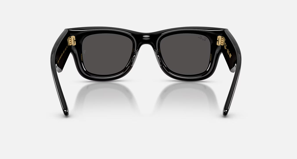 Ray-Ban Wayfarer Puffer Sunglasses - Velocity 21 Polished Black + Ultra Black