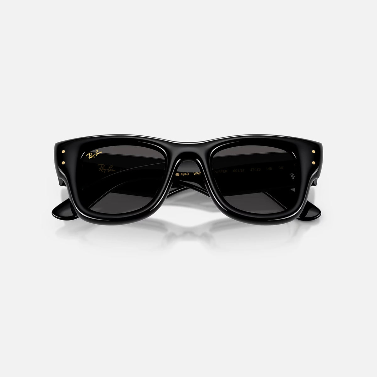 Ray-Ban Wayfarer Puffer Sunglasses - Velocity 21 Polished Black + Ultra Black