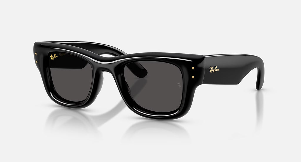 Ray-Ban Wayfarer Puffer Sunglasses - Velocity 21 Polished Black + Ultra Black