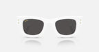 Ray-Ban Wayfarer Puffer Sunglasses - Velocity 21 White + Ultra Black