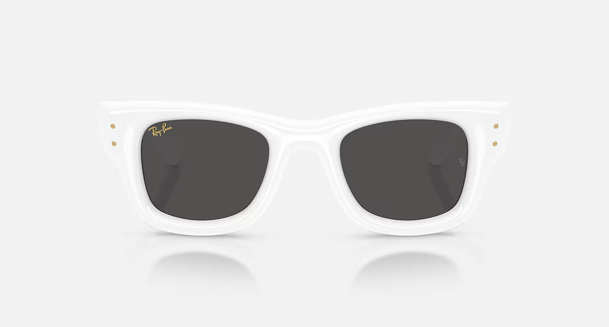 Ray-Ban Wayfarer Puffer Sunglasses - Velocity 21 White + Ultra Black