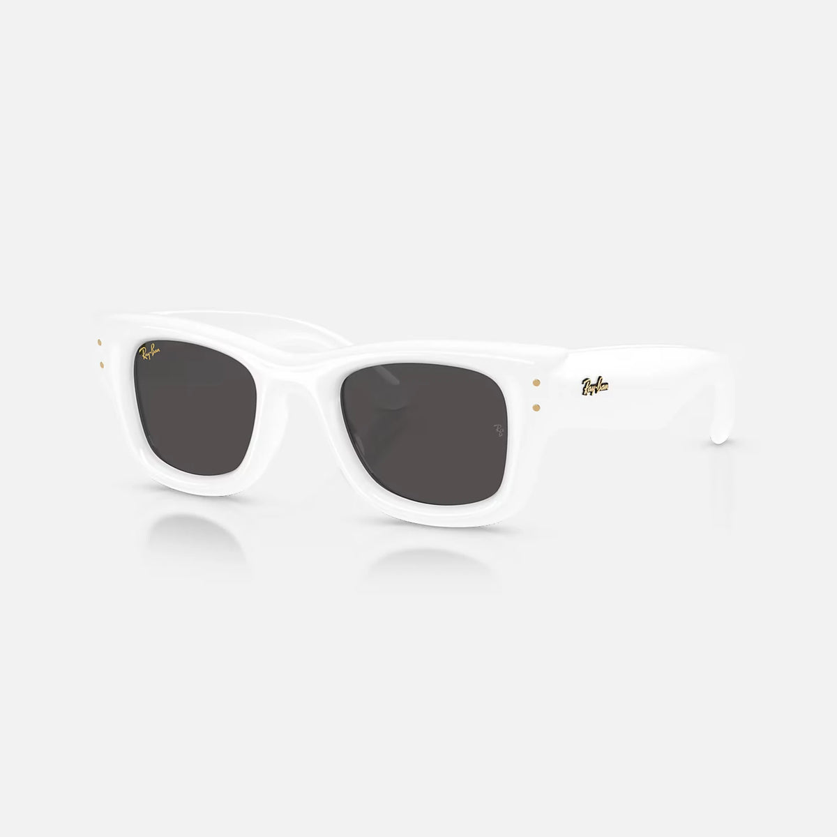 Ray-Ban Wayfarer Puffer Sunglasses - Velocity 21 White + Ultra Black