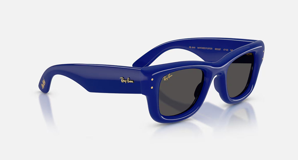 Ray-Ban Wayfarer Puffer Sunglasses - Velocity 21 Blue + Ultra Black