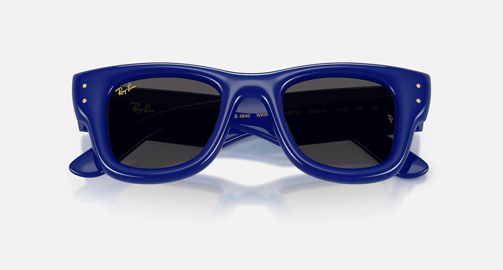 Ray-Ban Wayfarer Puffer Sunglasses - Velocity 21 Blue + Ultra Black