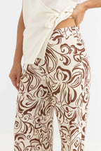 Kai Floral Wide Leg Pant