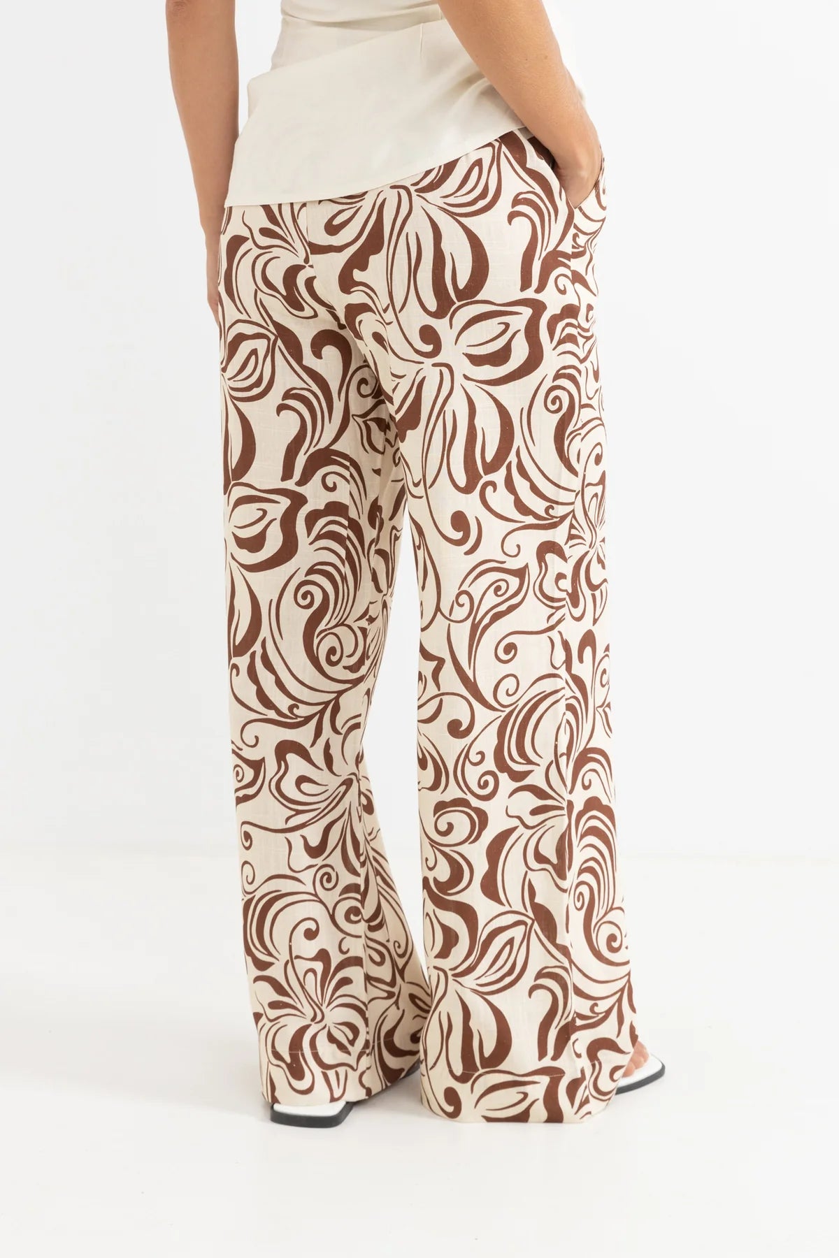Kai Floral Wide Leg Pant