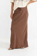 Nadia Bias Cut Maxi Skirt