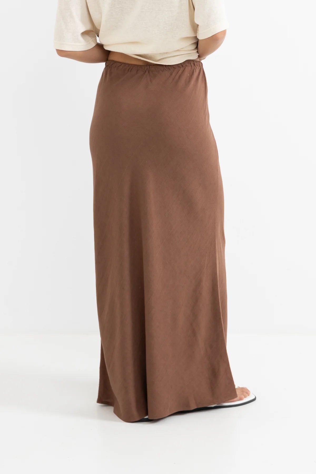 Nadia Bias Cut Maxi Skirt