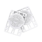 Independent Riser Pads White - 1/8"