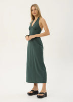 Alexa Seersucker Maxi Dress