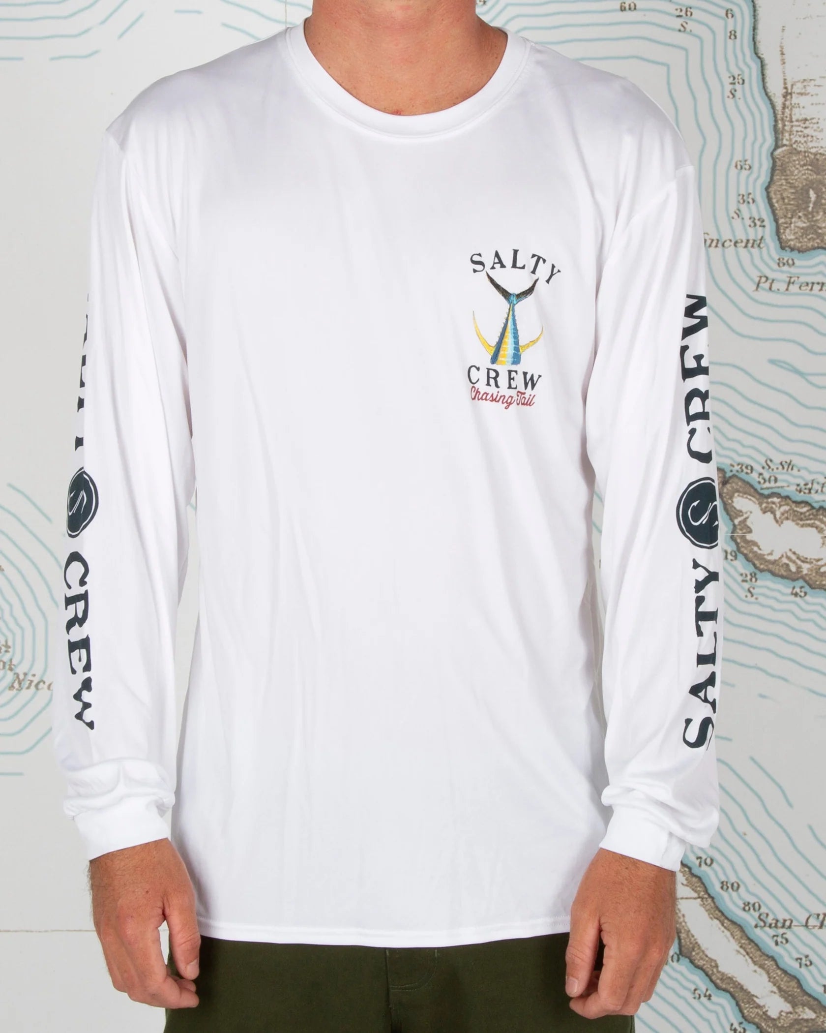 Tailed LS Sunshirt - White