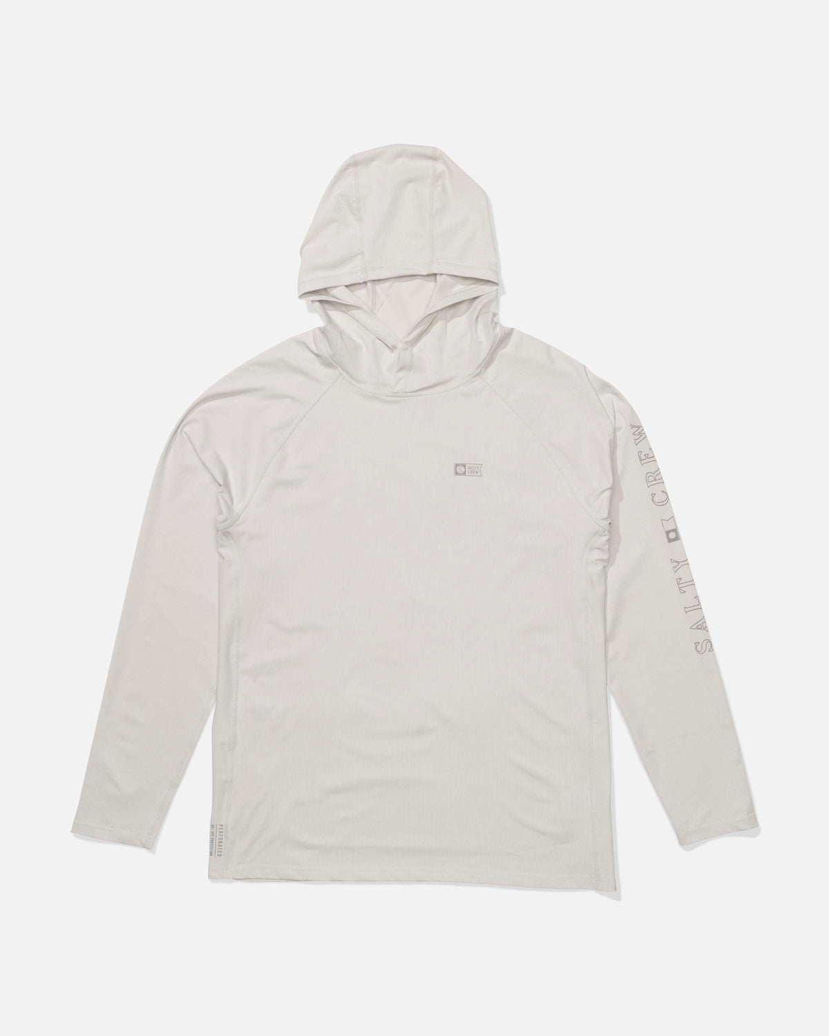 Apex Perforated Sun Shirt - Light Grey